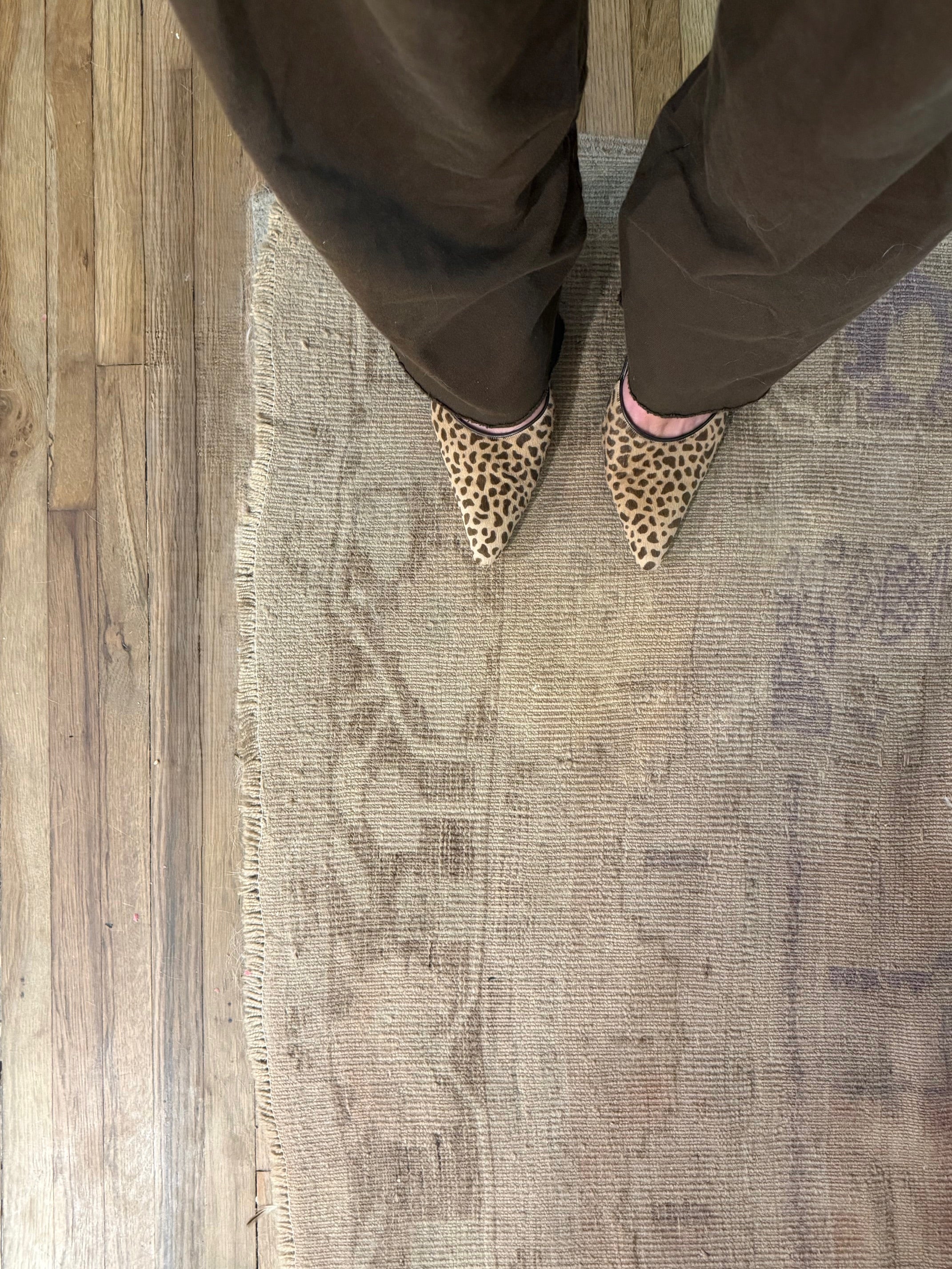 MANOLO BLAHNIK PONYHAIR HEELS