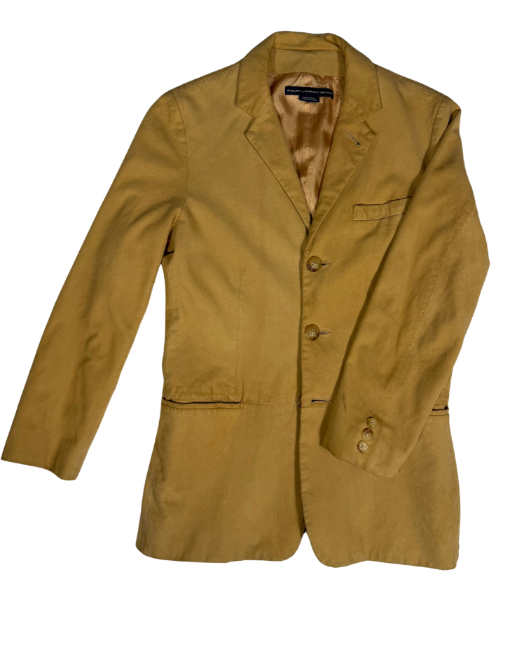 RALPH LAUREN SUEDE BLAZER