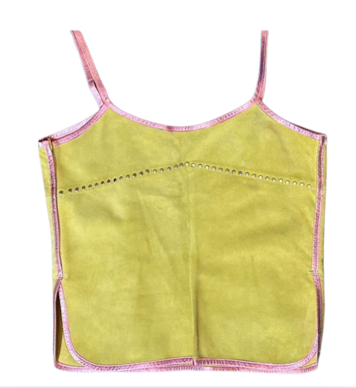 MIU MIU SUEDE TOP