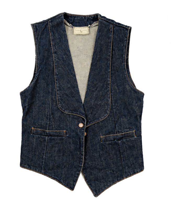 RALPH LAUREN DENIM VEST