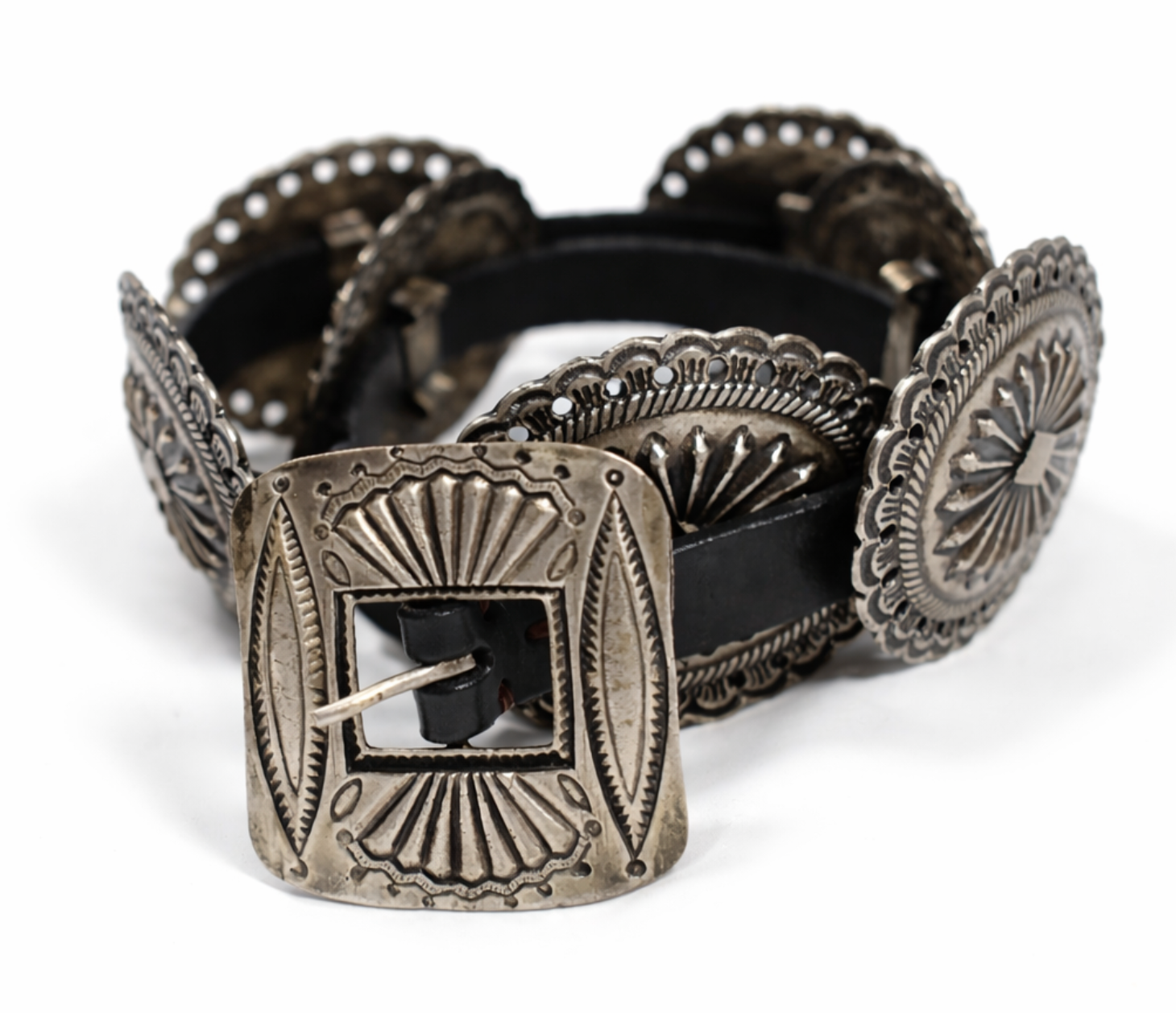 RALPH LAUREN CONCHO BELT