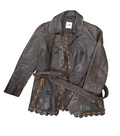 MOSCHINO LEATHER JACKET
