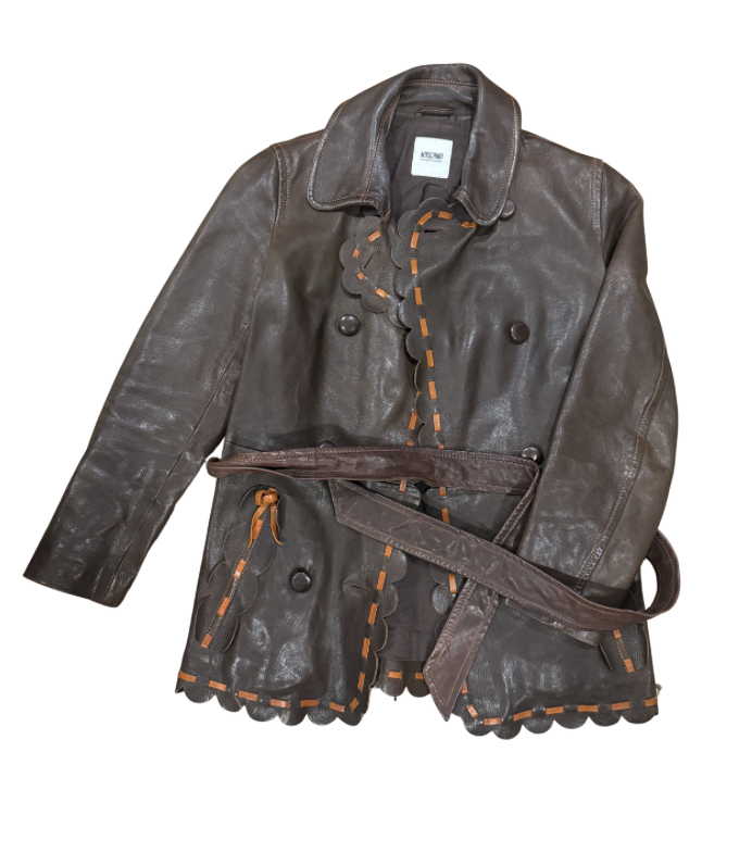 MOSCHINO LEATHER JACKET